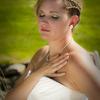 Bridal hair and makeup by Shears To You Oregon City. Wedding hair accessory by A H Heirloom.