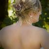 Casual wedding hairstyle for the bride or bridesmaids.