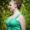 bridesmaid hair style. Casual, fun up-do style using braids, twists and festive hair accessories by A.H. Heirloom design. Photo by CardwellPhotography.com